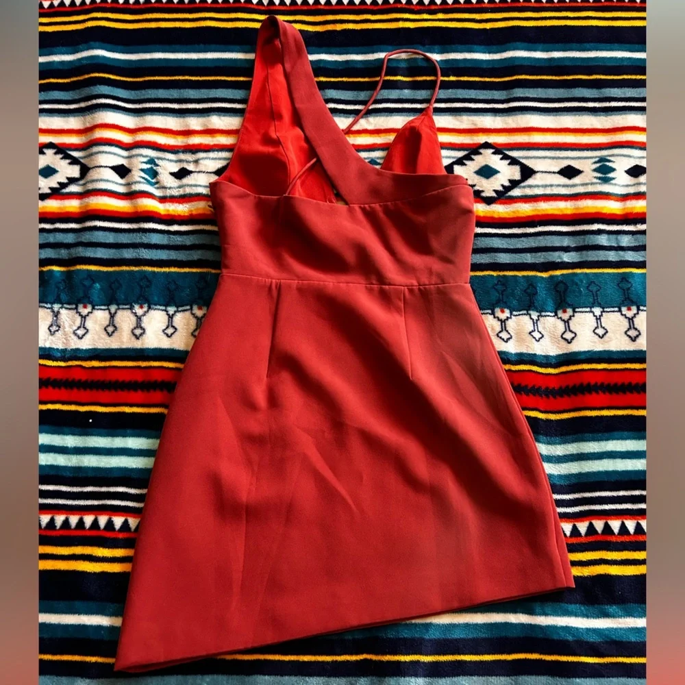 NWT Revolve NBD Bracken Dress in Rust size XS - Picture 7 of 8
